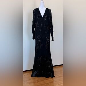 Elegant Black Evening Gown